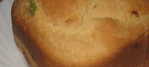 Хлеб домашний с жареным луком