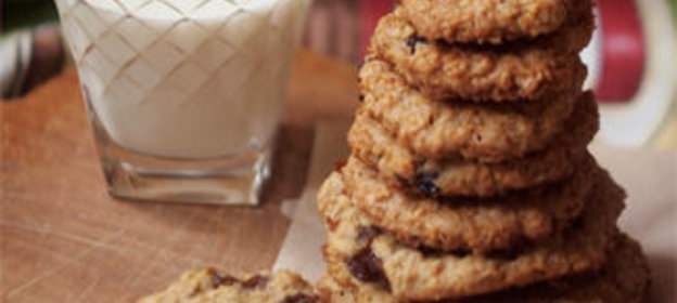 Овсяное печенье с корицей и имбирем