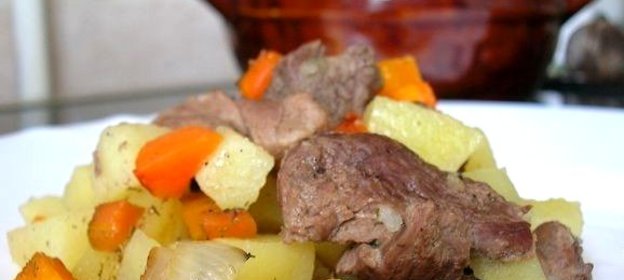 Гусь в горшочке