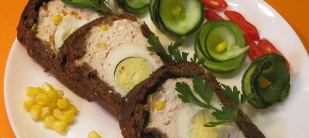 Террин Jinga в бородинском хлебе