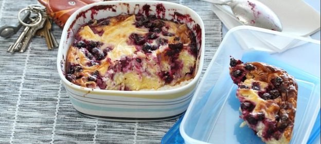 Запеканка из лапши с творогом