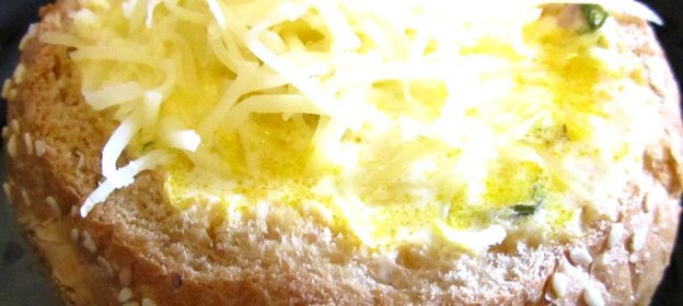 Картофельный суп в хлебе