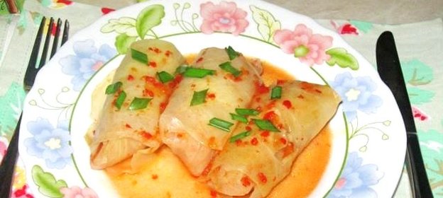Голубцы с мясом