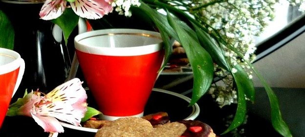 Кофейное печенье Сердечко