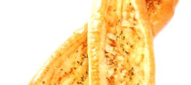 Сырно–чесночный хлеб с зеленью