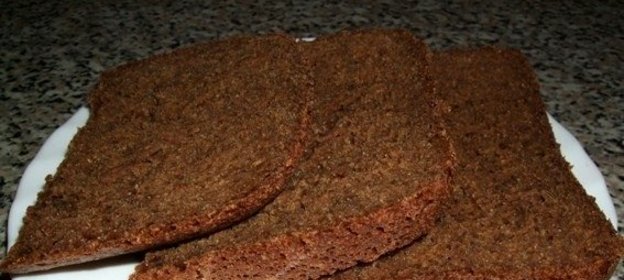 Черный хлеб в хлебопечке