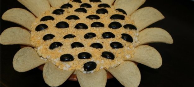 Салат Подсолнух вариант