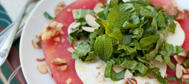 Арбузный салат