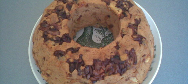 ГУГЕЛЬХУПФ(сдобный хлеб с сыром и беконом)