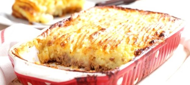 Картофельная запеканка с мясным фаршем