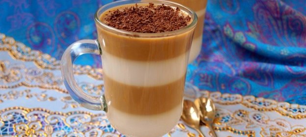 Молочно-кофейное желе