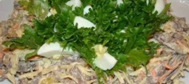 Салат Гнездо