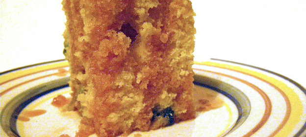 Бисквитный десерт на пару