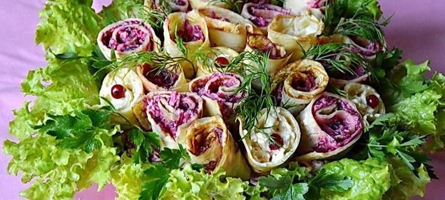 Салат Букет невесты