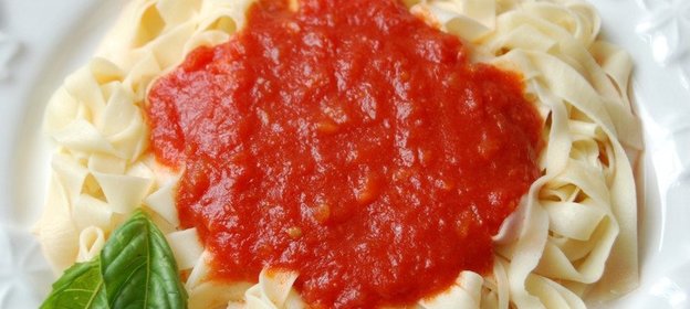 Подлива из помидоров к макаронам