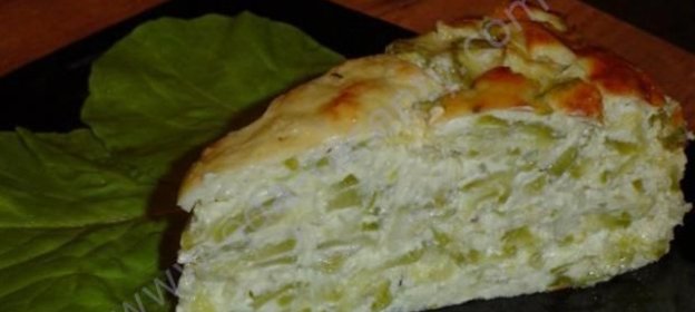 Запеканка из кабачков