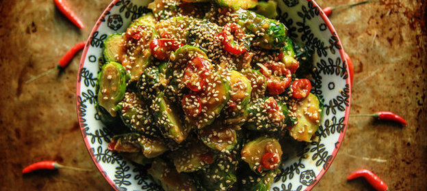 Азиатский острый салат