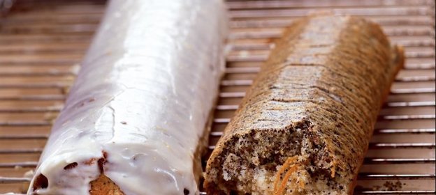 Апельсиновый кекс с маком