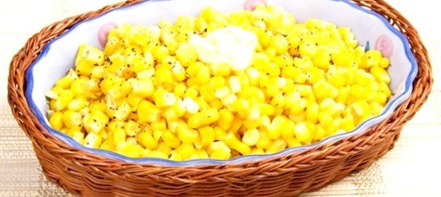 Консервированная кукуруза с маслом