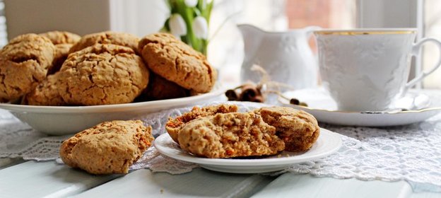 Морковно-ореховое печенье