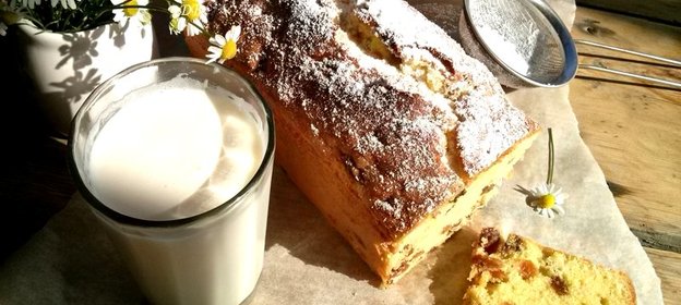 Кекс классический с изюмом