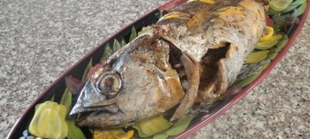 Острый Тунец запечённый в горчично-медовом маринаде ! ! !