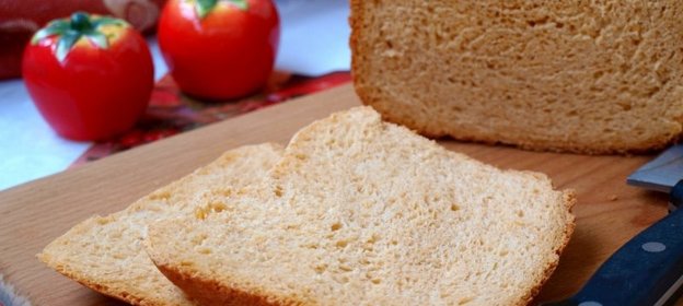 Хлеб на томатном соке в хлебопечке