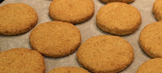 Овсяное печенье на растительном масле