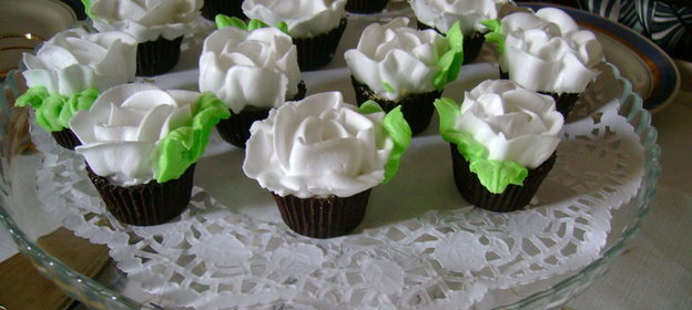 Шоколадные мини цветочные-горшочки