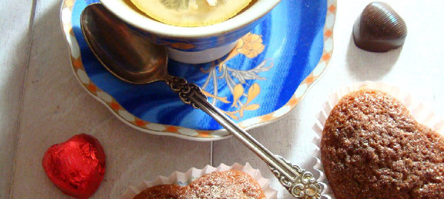 Кексы на кефире с соком лайма