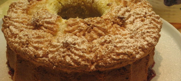 Кекс с кокосовой меренгой