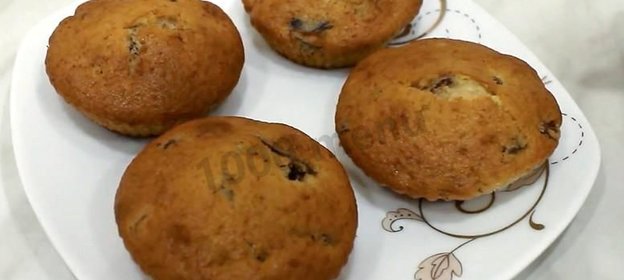 Кексы с бразильским орехом