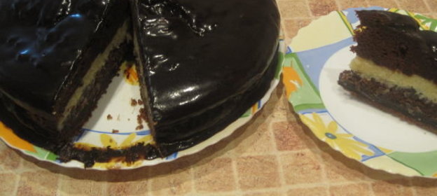 Торт Шоколад на кипятке