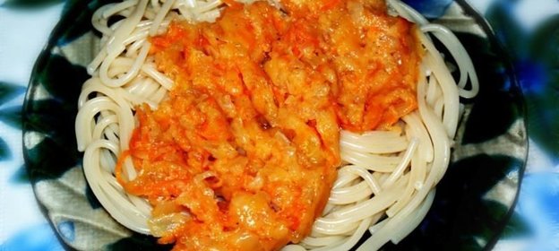 Подливка к макаронам