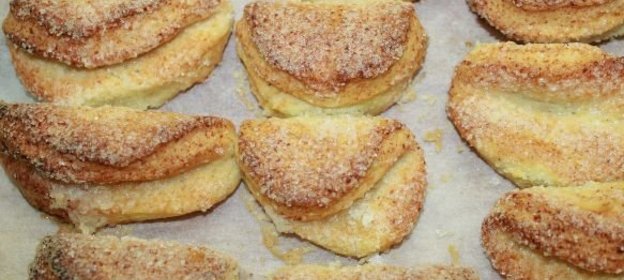 Творожное печенье Гусиные лапки