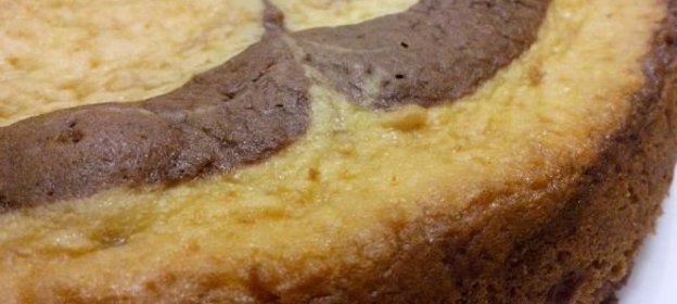 Кекс двухцветный