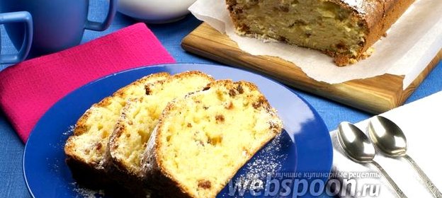 Кекс лимонно-творожный