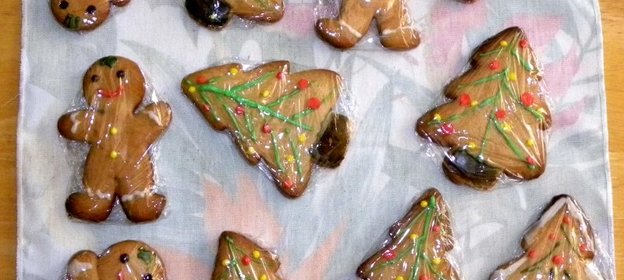 Новогоднее печенье