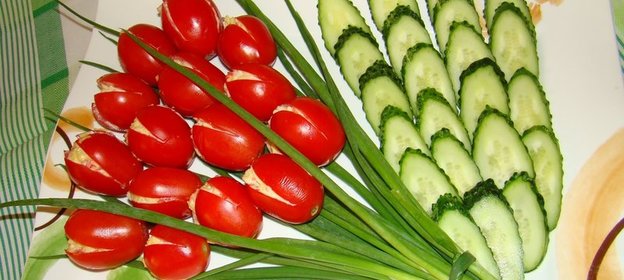 Салат к 8 марта