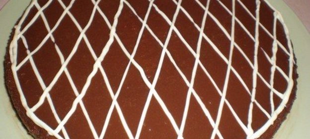 ОВСЯНЫЙ пирог под шоколадной глазурью