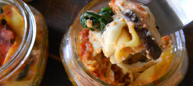 Ленивая лазанья в банке