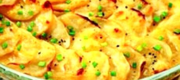 Картофельная запеканка с сельдью (Калалаатикко)