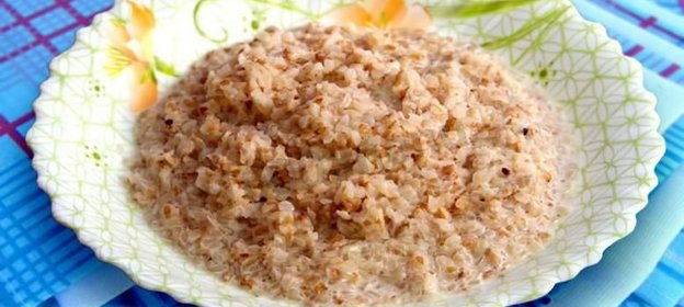 Молочная каша из дробленой гречки