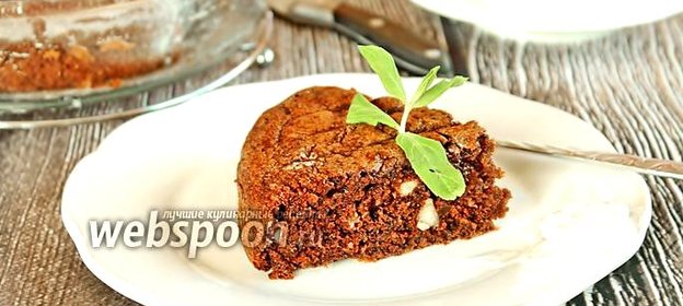 Кекс с бананом и какао