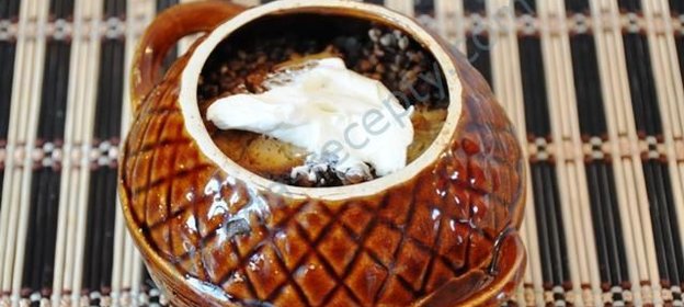 Жаркое в горшочках из утки