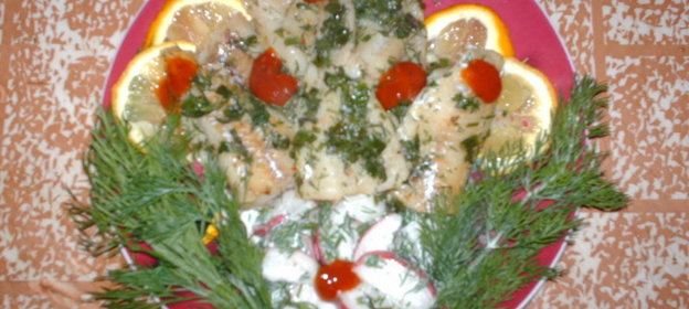 Рыба в мантнице