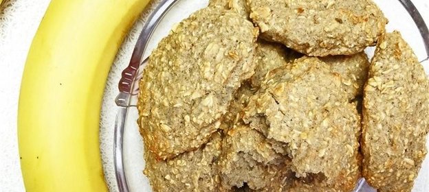 Овсяное печенье с бананом