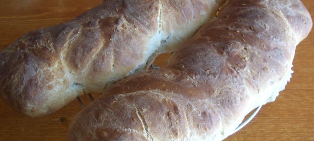 Хлеб Крученый (с медом,овсянкой и горчицей)