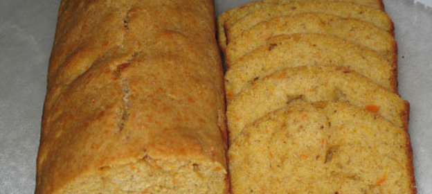морковный хлеб (готовится быстро и просто)