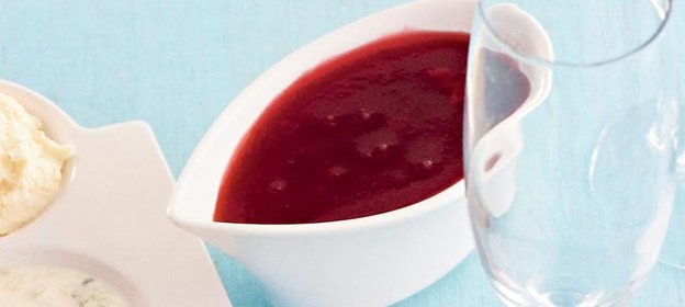 Брусничный соус